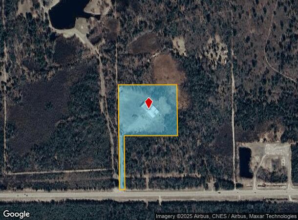  4287 E West Branch Rd, Prudenville, MI Parcel Map