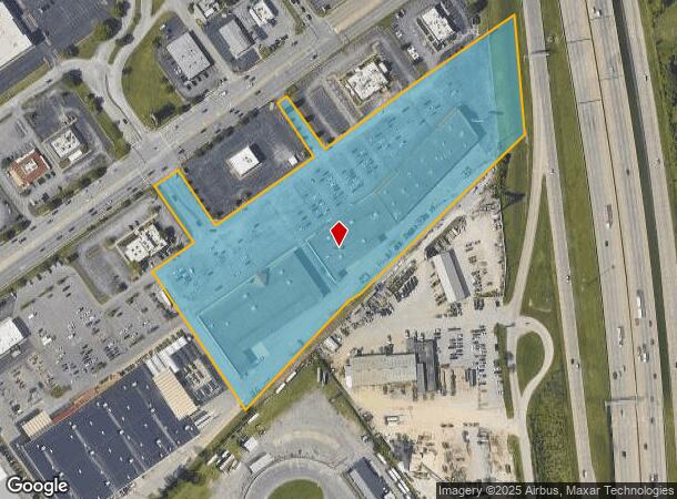 1100-1200 E Lewis And Clark Pky, Clarksville, IN Parcel Map