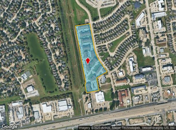 7447 Eastpoint Blvd, Baytown, TX Parcel Map