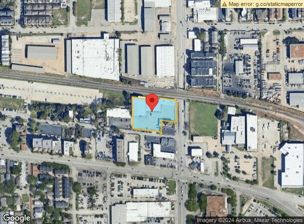  1512 Center St, Houston, TX Parcel Map