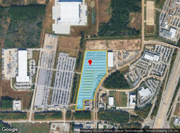  7007 Will Clayton Pkwy, Humble, TX Parcel Map