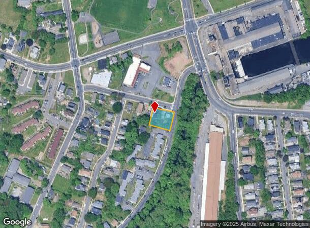  485 Central St, Springfield, MA Parcel Map