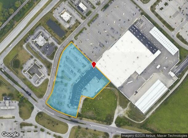 8411 Windfall Ln, Camby, IN Parcel Map