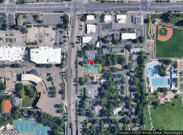 1500 28Th St, Boulder, CO Parcel Map