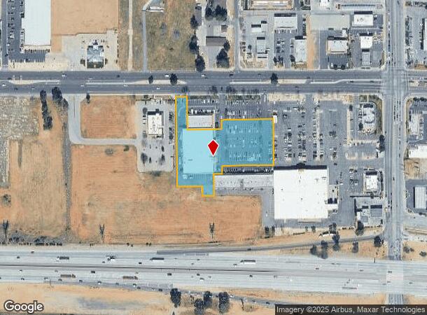 1661 E Sixth St, Beaumont, CA Parcel Map