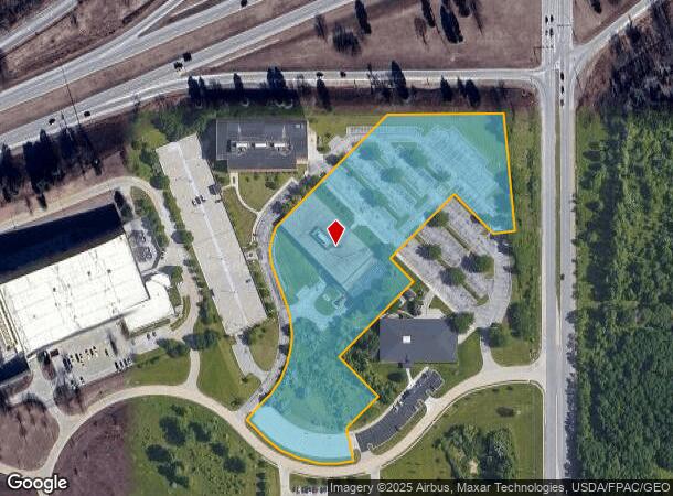  7300 World Communications Dr, Omaha, NE Parcel Map