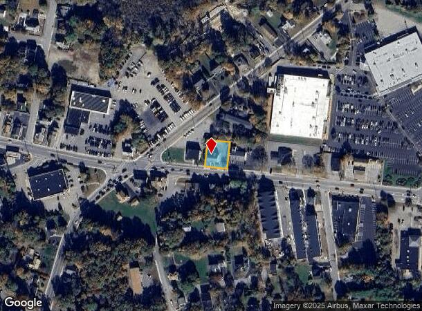 209 E Central St, Franklin, MA Parcel Map