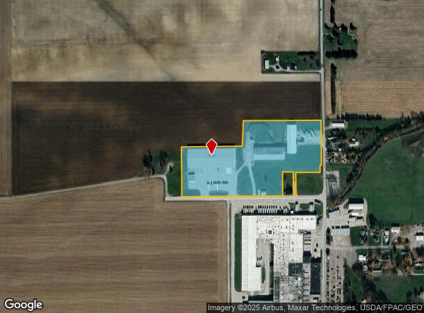 4134 Township Road 105, Mc Comb, OH Parcel Map
