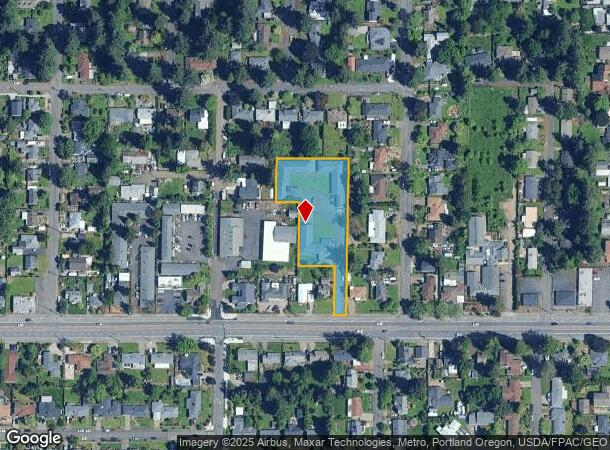 11351 Ne Glisan St, Portland, OR Parcel Map