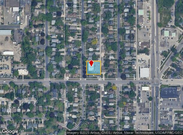 3709 Jackson St Ne, Minneapolis, MN Parcel Map