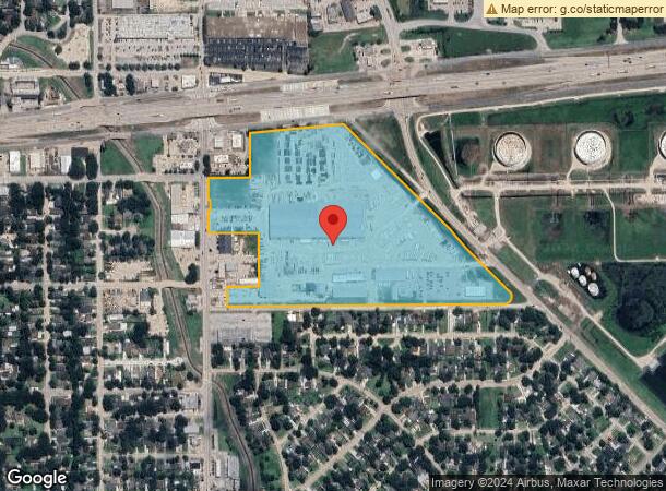  1100 Broadway Ave, Pasadena, TX Parcel Map