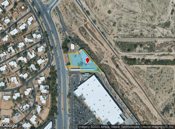  1350 N Kolb Rd, Tucson, AZ Parcel Map