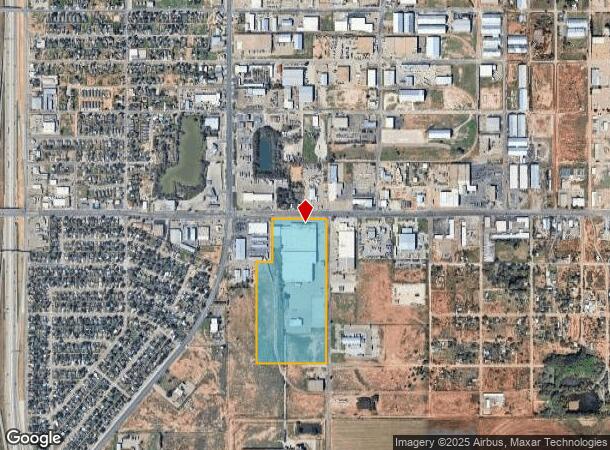 408 E 50Th St, Lubbock, TX Parcel Map