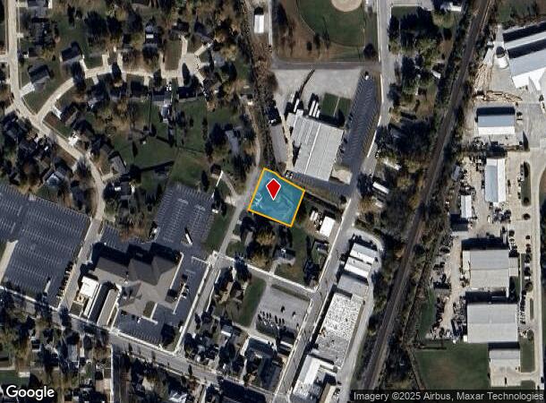 13636 Henry St, Grabill, IN Parcel Map