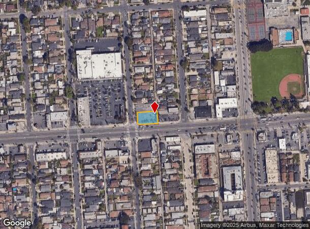  219 W Pacific Coast Hwy, Wilmington, CA Parcel Map