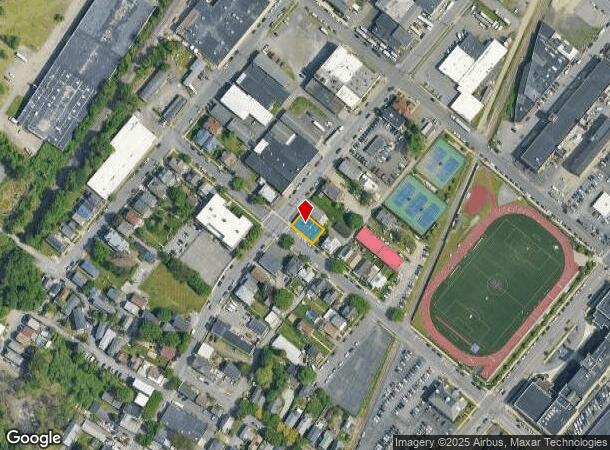  Corner Capouse & Ash, Scranton, PA Parcel Map