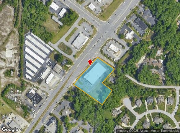  5803 W Gate City Blvd, Greensboro, NC Parcel Map