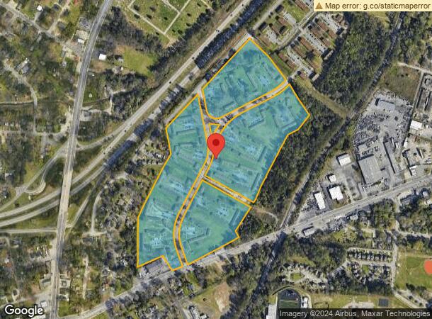  3545 W Beltline Blvd, Columbia, SC Parcel Map