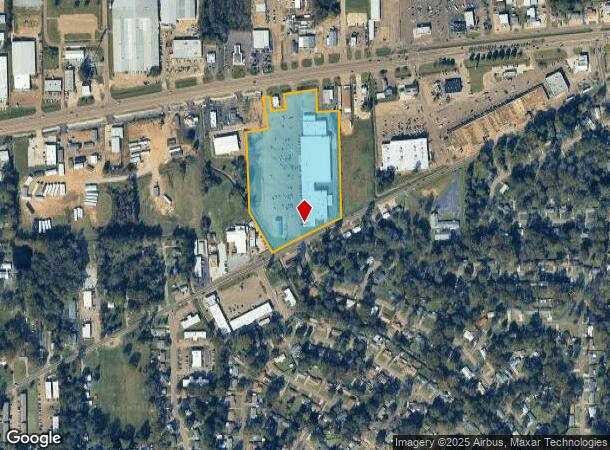 3025 Highway 80 E, Pearl, MS Parcel Map