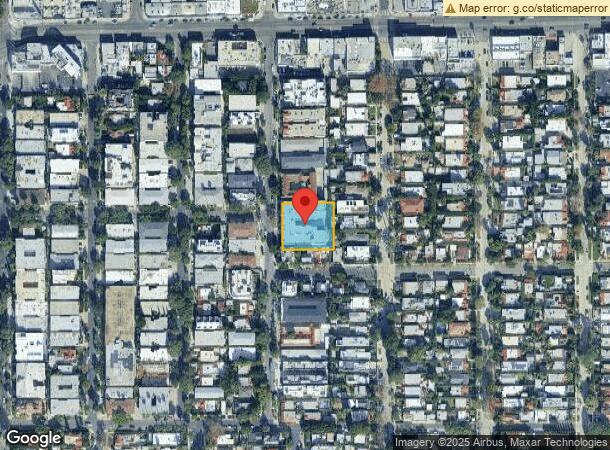  616 N Sweetzer Ave, Los Angeles, CA Parcel Map