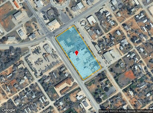 1201 Zanderson Ave, Jourdanton, TX Parcel Map
