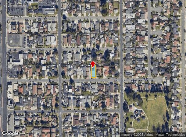  8181 20Th St, Westminster, CA Parcel Map