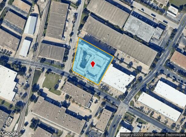 10101 Metropolitan Dr, Austin, TX Parcel Map