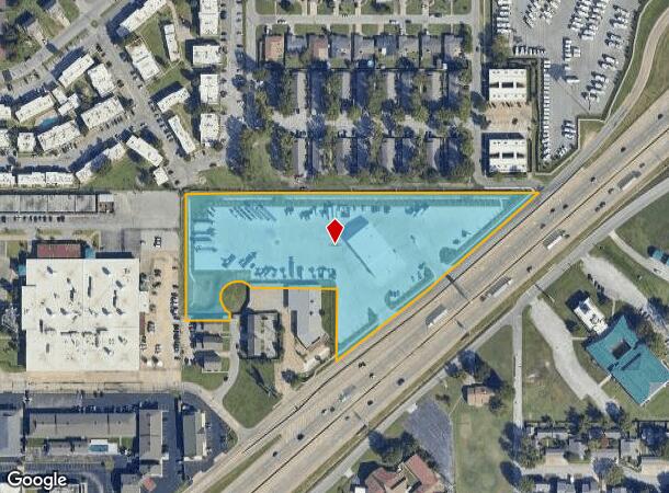 8621 E Skelly Dr S, Tulsa, OK Parcel Map