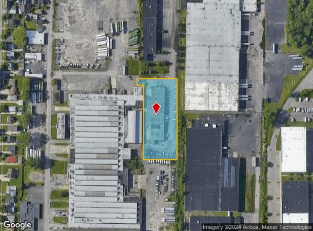  2727 Broadway St, Buffalo, NY Parcel Map