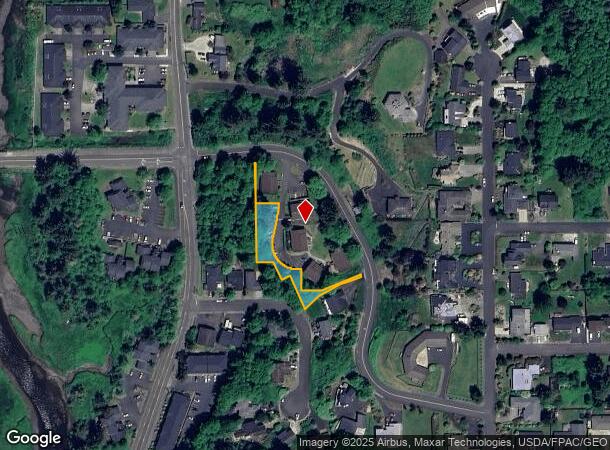  1601 Broadway St, Seaside, OR Parcel Map