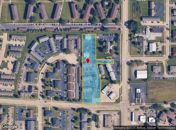 1121 W Hillcrest Dr, Dekalb, IL Parcel Map