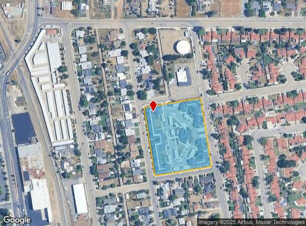 302 K St, Sanger, CA Parcel Map