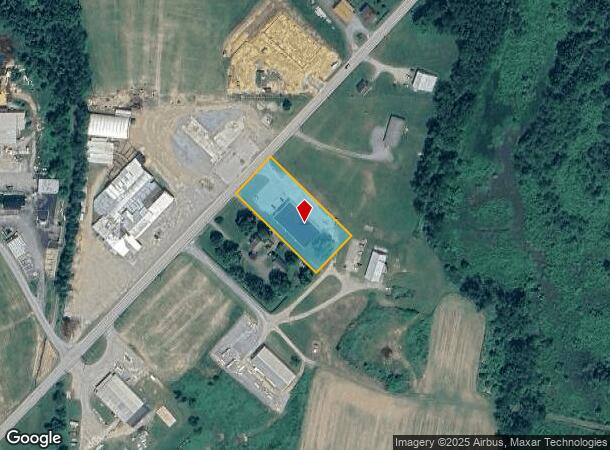  1995 Mercer New Wilmington Rd, New Wilmington, PA Parcel Map