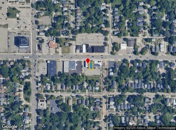  909 W Saginaw St, Lansing, MI Parcel Map