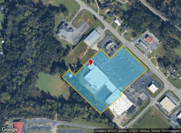 6327 Oak St, Eastman, GA Parcel Map