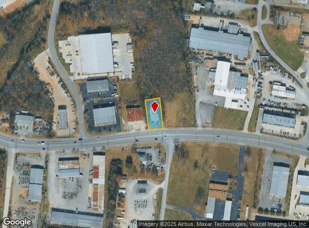  553 Middle Tennessee Blvd, Murfreesboro, TN Parcel Map