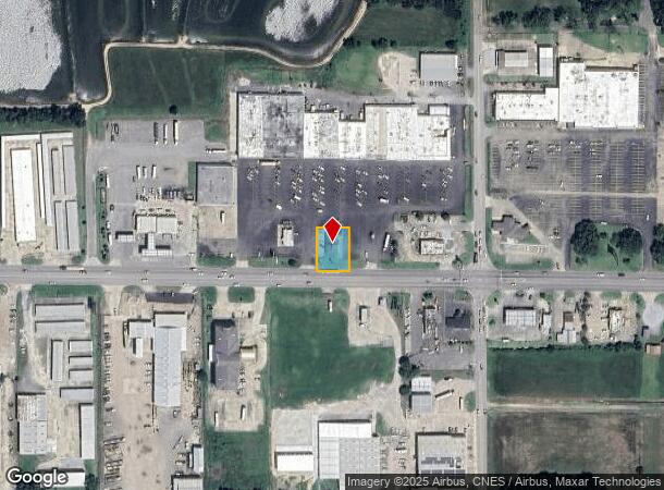  2390 W Laurel Ave, Eunice, LA Parcel Map