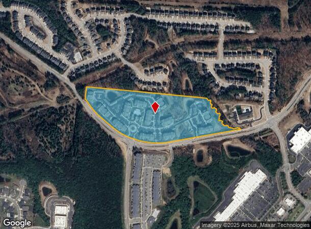  1000 Bowles Cir, Holly Springs, NC Parcel Map