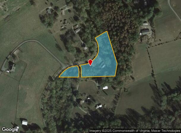  21405 Parks Mill Rd, Abingdon, VA Parcel Map