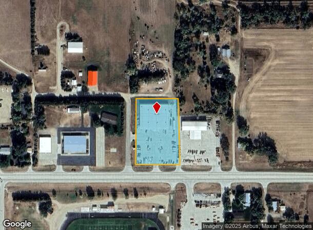 1410 E 4Th St, Ainsworth, NE Parcel Map