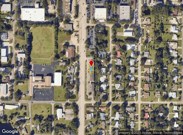  2107 Dairy Rd, Melbourne, FL Parcel Map