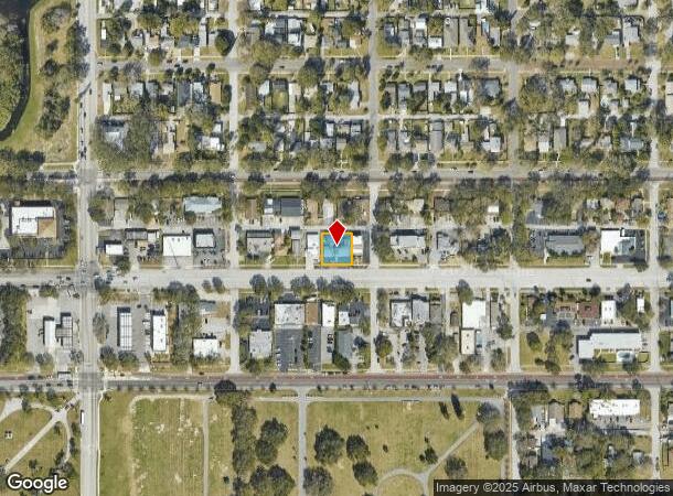  5621 Central Ave, Saint Petersburg, FL Parcel Map