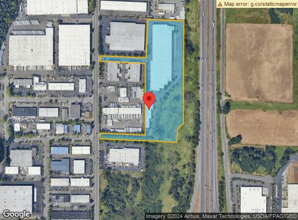  2002 W Valley Hwy N, Auburn, WA Parcel Map