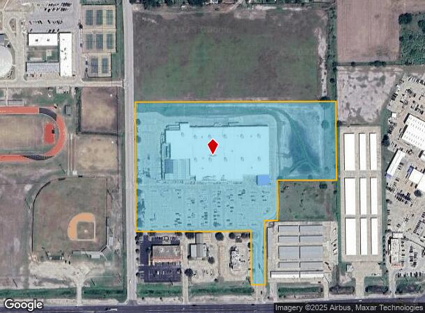 1420 E General Cavazos Blvd, Kingsville, TX Parcel Map