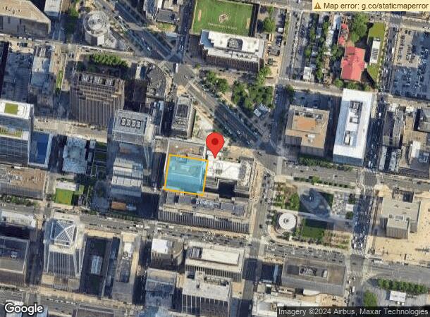  1622 Arch St, Philadelphia, PA Parcel Map