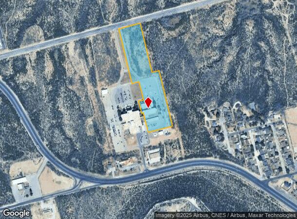  1501 W 11Th Pl, Big Spring, TX Parcel Map