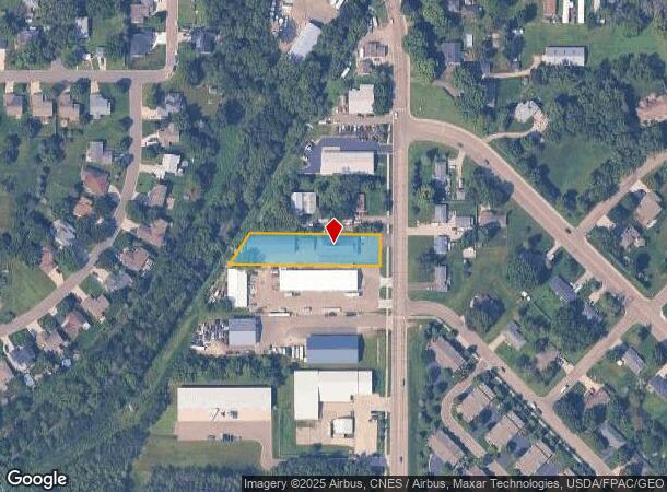 1232 Willow St, Faribault, MN Parcel Map