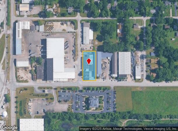 1410 175Th St, East Hazel Crest, IL Parcel Map