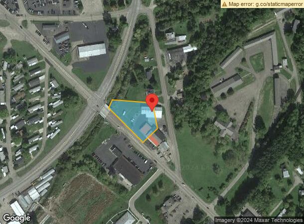  7500 Seneca Rd N, Hornell, NY Parcel Map