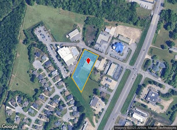 109 Plaza Cir, Alabaster, AL Parcel Map